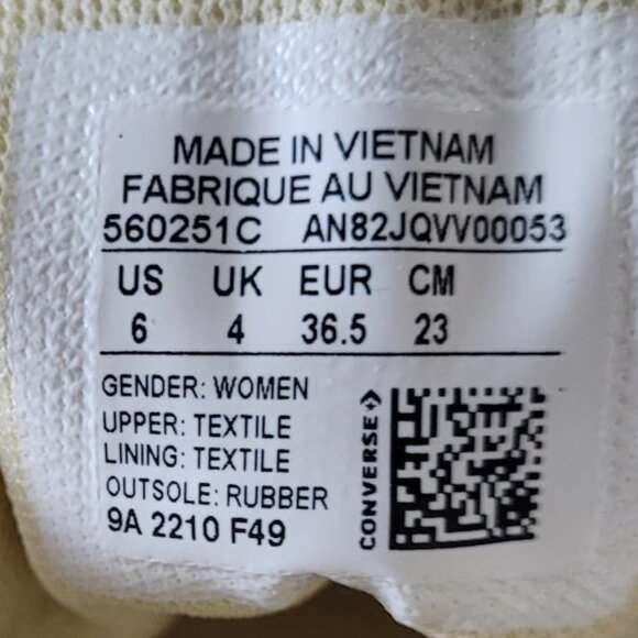 Converse White Sneakers - Picture 6 of 13
